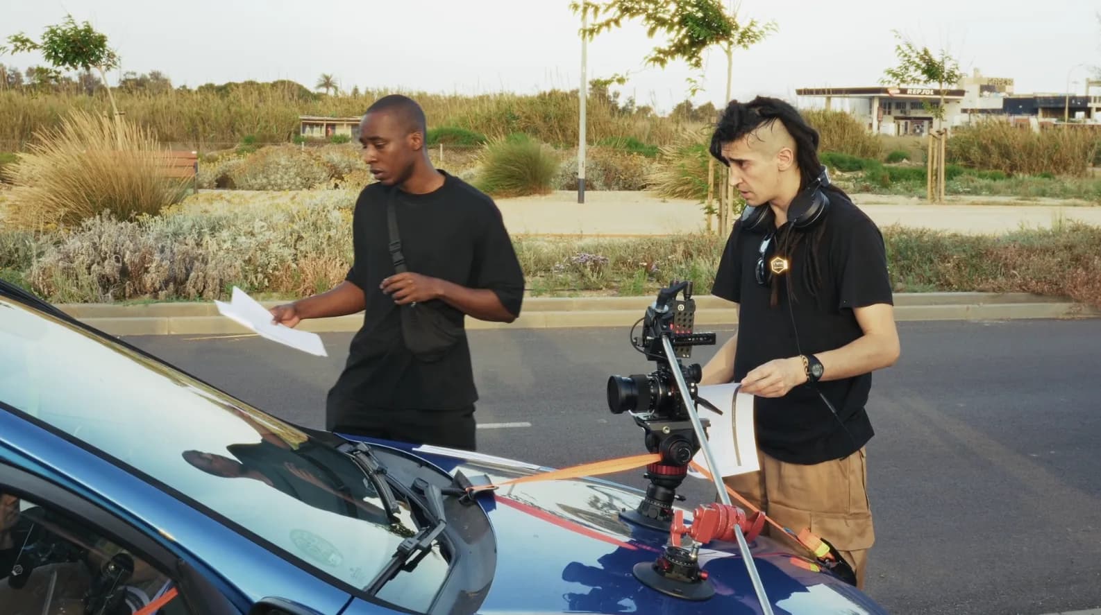 Backstage de cortometraje CASO FARO